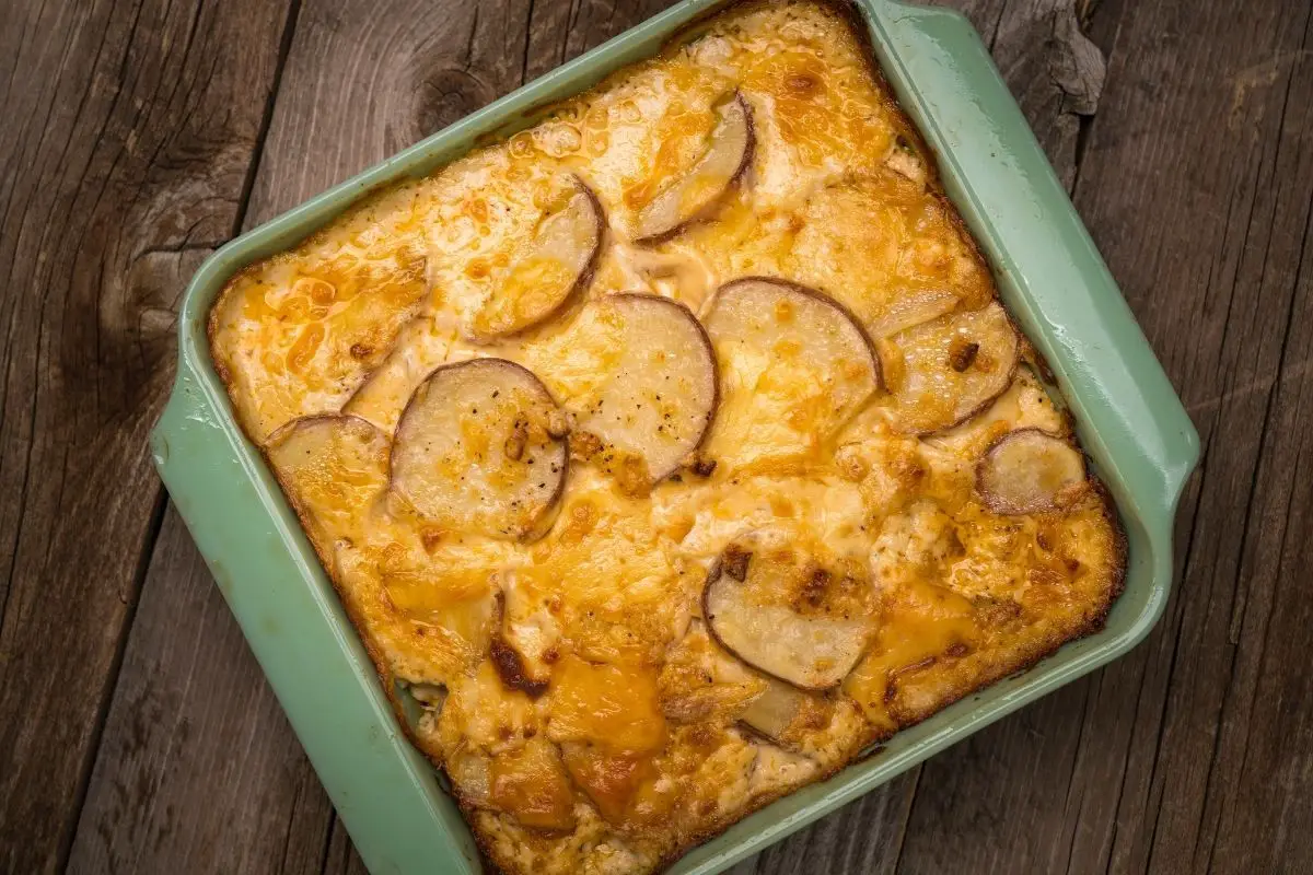 Skinny Scalloped Potatoes